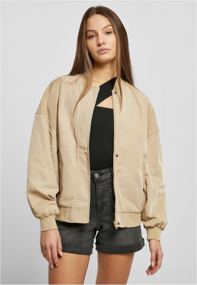 Jacheta Recycled Oversized Light Bomber dama Urban Classics