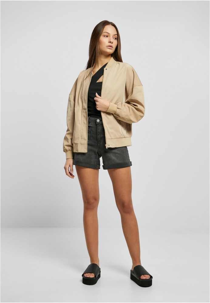 Jacheta Recycled Oversized Light Bomber dama Urban Classics