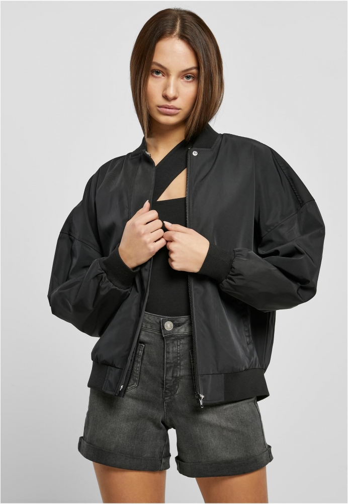 Jacheta Recycled Oversized Light Bomber dama Urban Classics