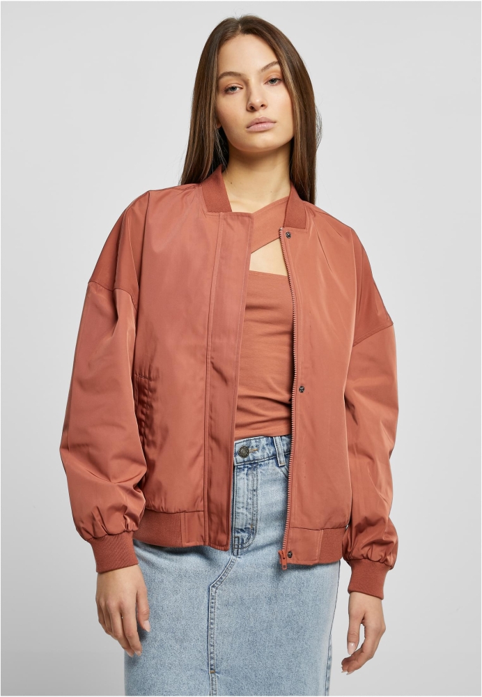 Jacheta Recycled Oversized Light Bomber dama Urban Classics