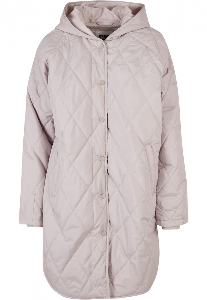 Geaca Oversized Diamond Quilted Hooded dama Urban Classics