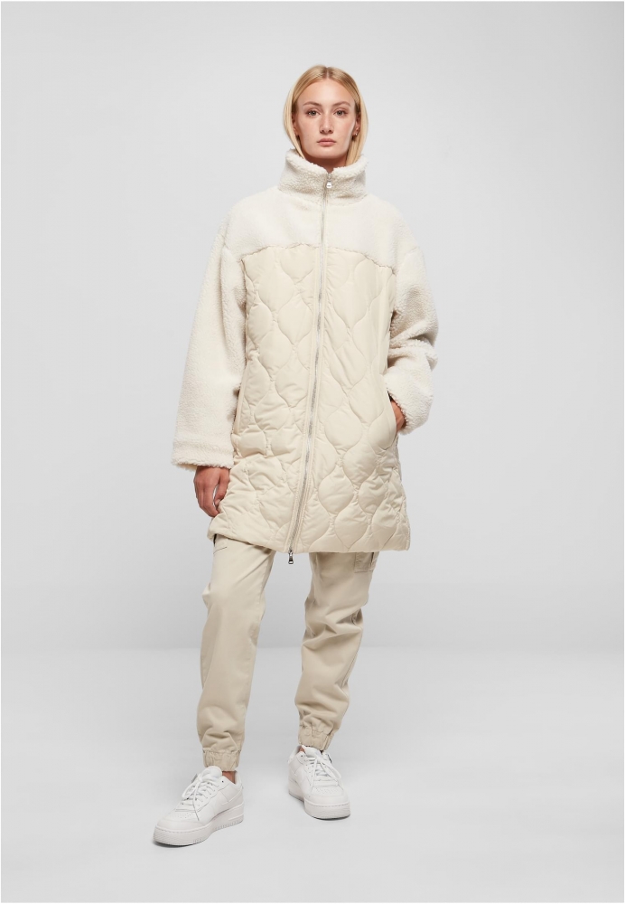 Geaca Oversized Sherpa Quilted dama Urban Classics