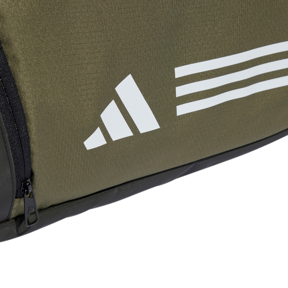 Geanta box adidas Essentials 3-Stripes Duffel M olive IZ1918