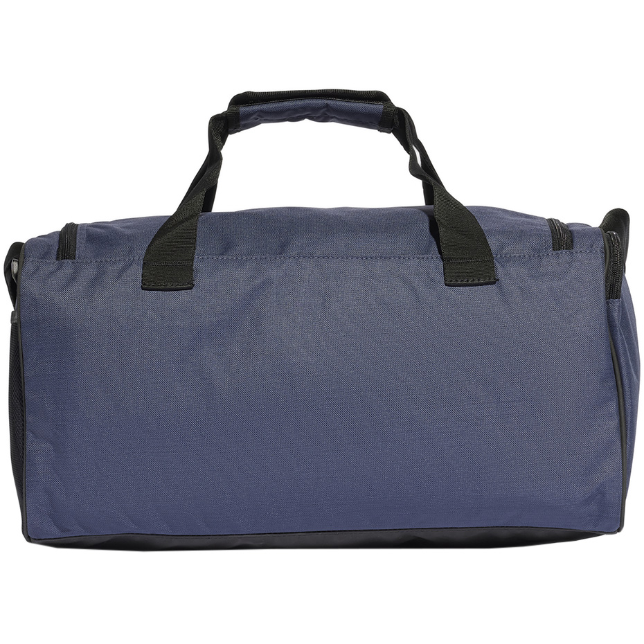 Geanta box adidas Essentials Linear Duffel Small navy blue and white HR5353