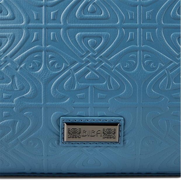 Geanta box Biba Biba piele Filigree Embossed Clutch