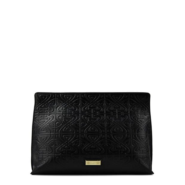 Geanta box Biba Biba piele Filigree Embossed Clutch