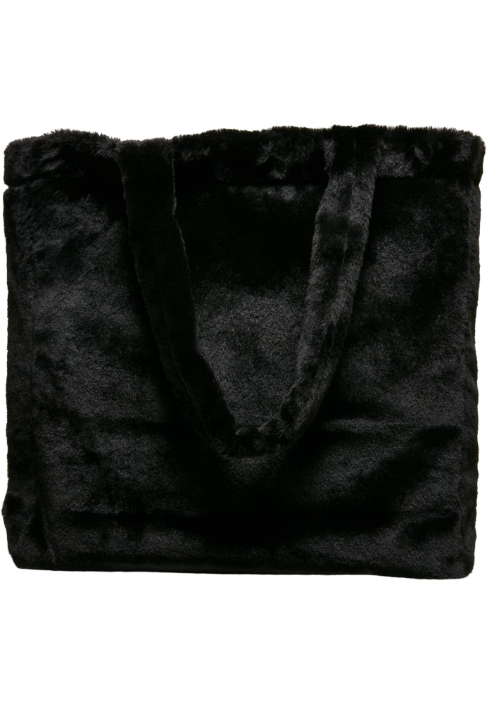 Geanta box Fake Fur Tote Urban Classics