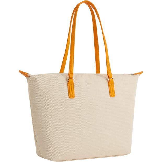 Geanta box Tommy Hilfiger Poppy Canvas Tote