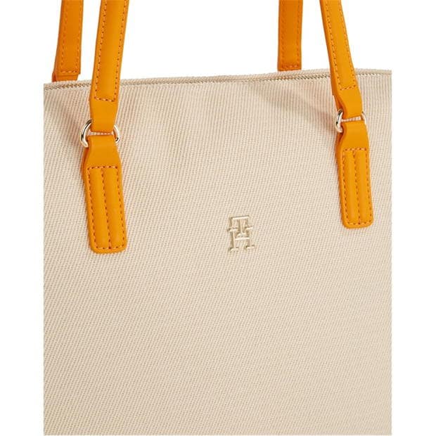 Geanta box Tommy Hilfiger Poppy Canvas Tote