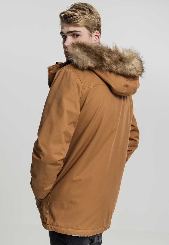 Heavy Cotton Imitation Fur Parka Urban Classics