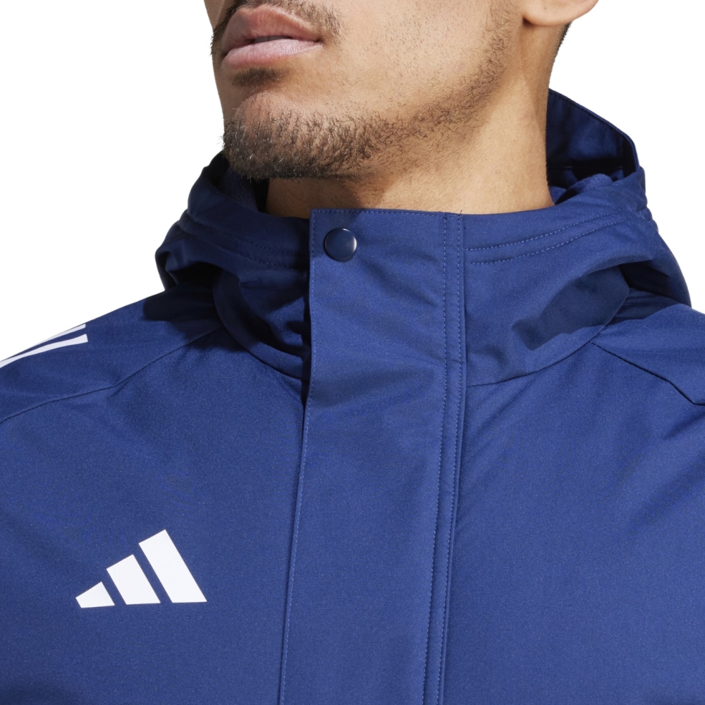 Jacheta adidas Tiro 24 Stadium Parka men's blue IR9495