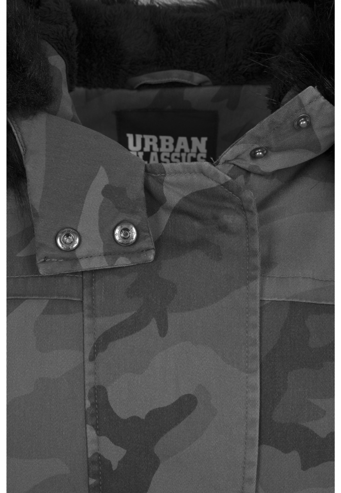 Overdyed Camo Parka dama Urban Classics