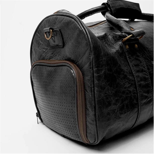 Geanta box Everlast 1910 Premium piele Holdall