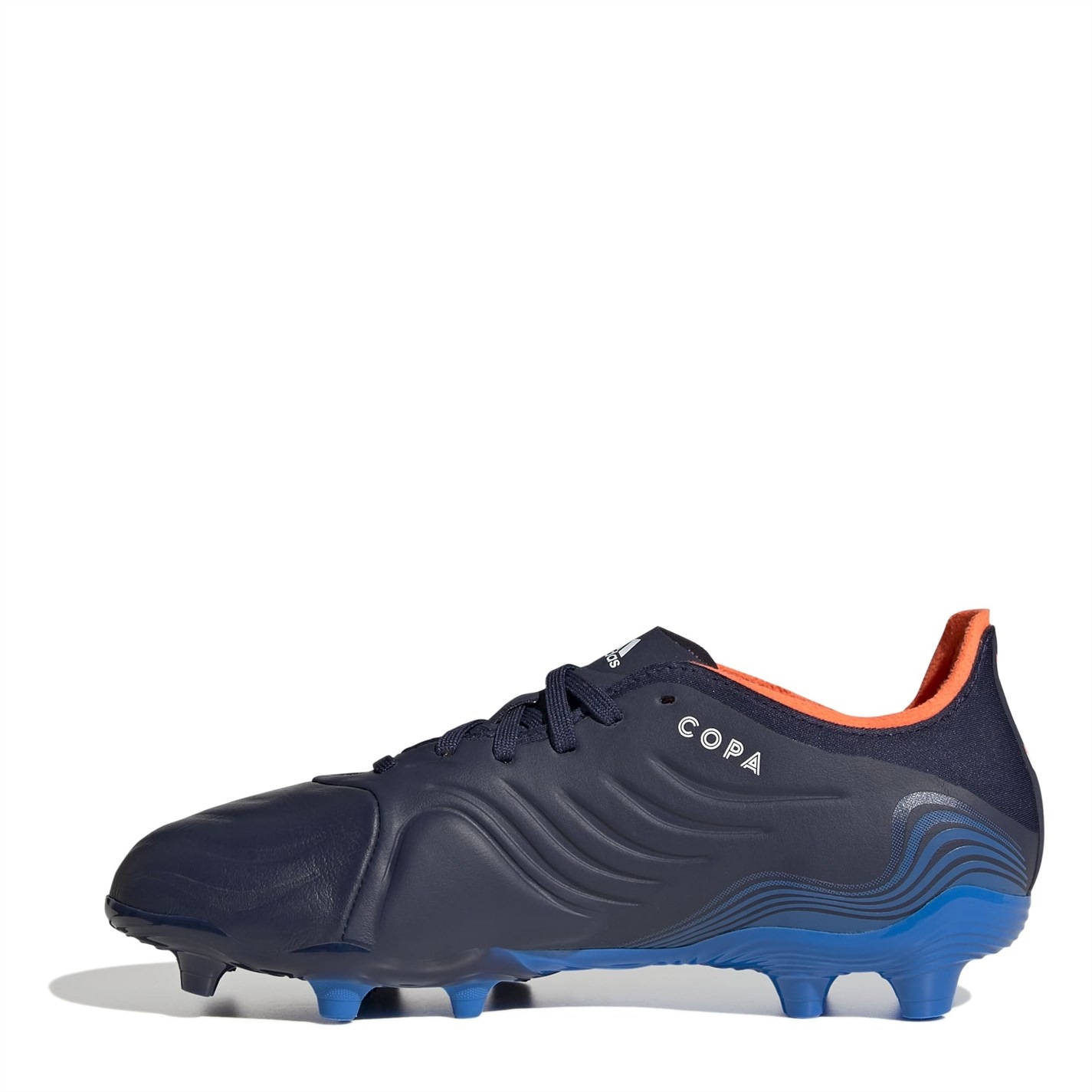 Ghete adidas Sense.1 Firm Ground pentru Copii team bleumarin gri alb albastru