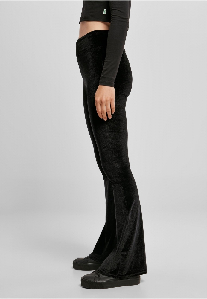 Gheata Colant High Waist Velvet Cut dama Urban Classics