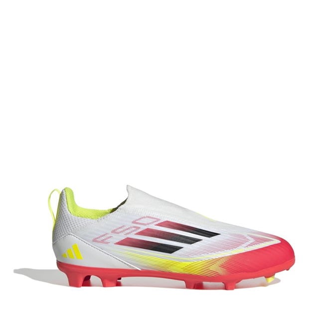 Gheata Minge Fotbal adidas F50 League Laceless Firm Ground copil