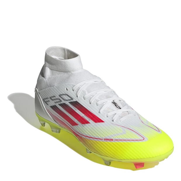 Gheata Minge Fotbal adidas F50 League Mid-cut Firm Ground dama