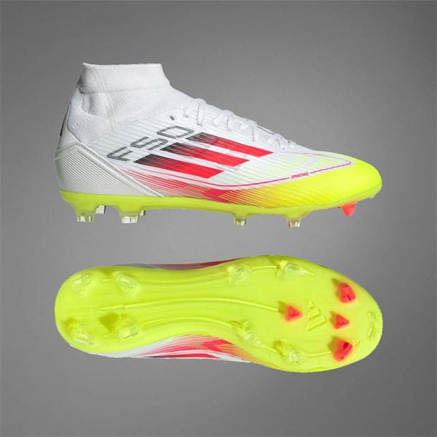 Gheata Minge Fotbal adidas F50 League Mid-cut Firm Ground dama