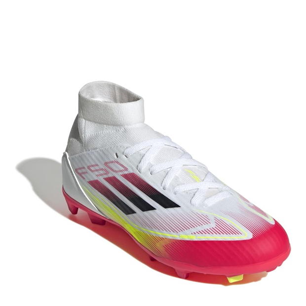 Gheata Minge Fotbal adidas F50 League Mid Firm Ground copil