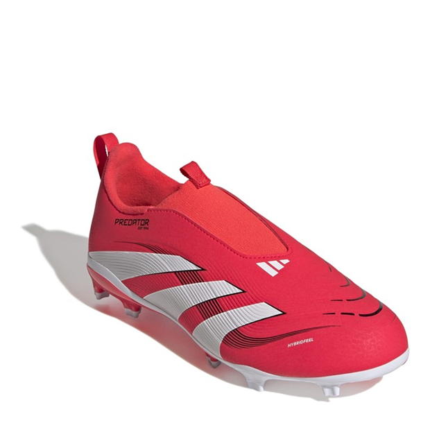 Gheata Minge Fotbal adidas Predator League Laceless Firm Ground copil