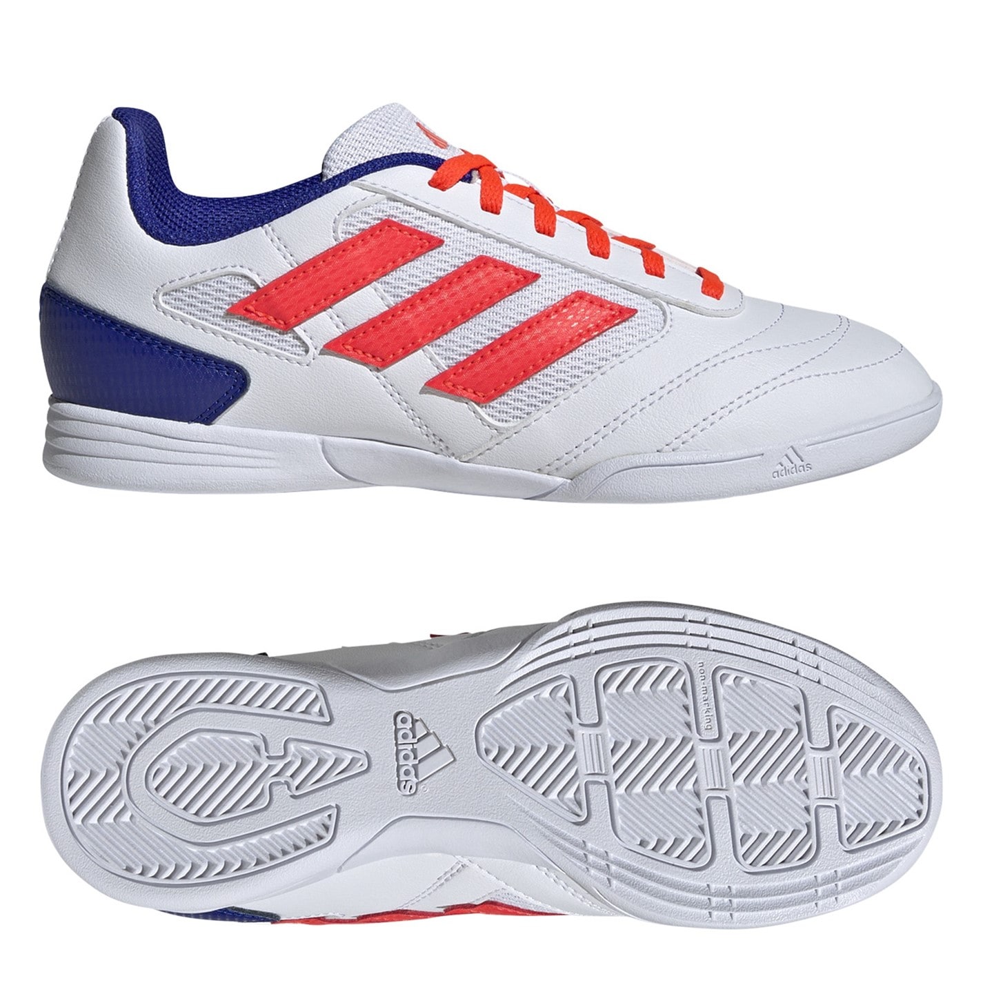 Gheata Minge Fotbal adidas Super Sala II Indoor copil