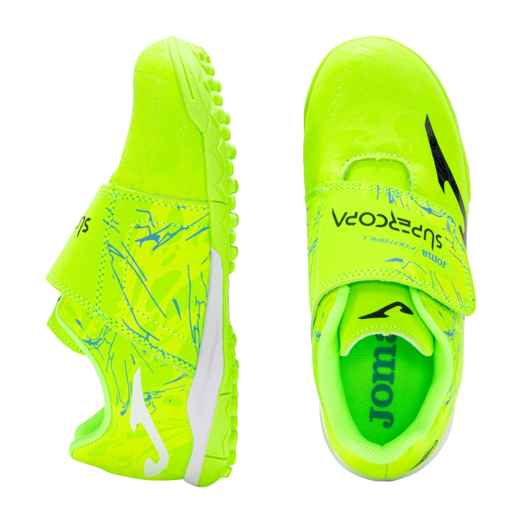 Ghete fotbal copii joma supercopa 2409 tf verde