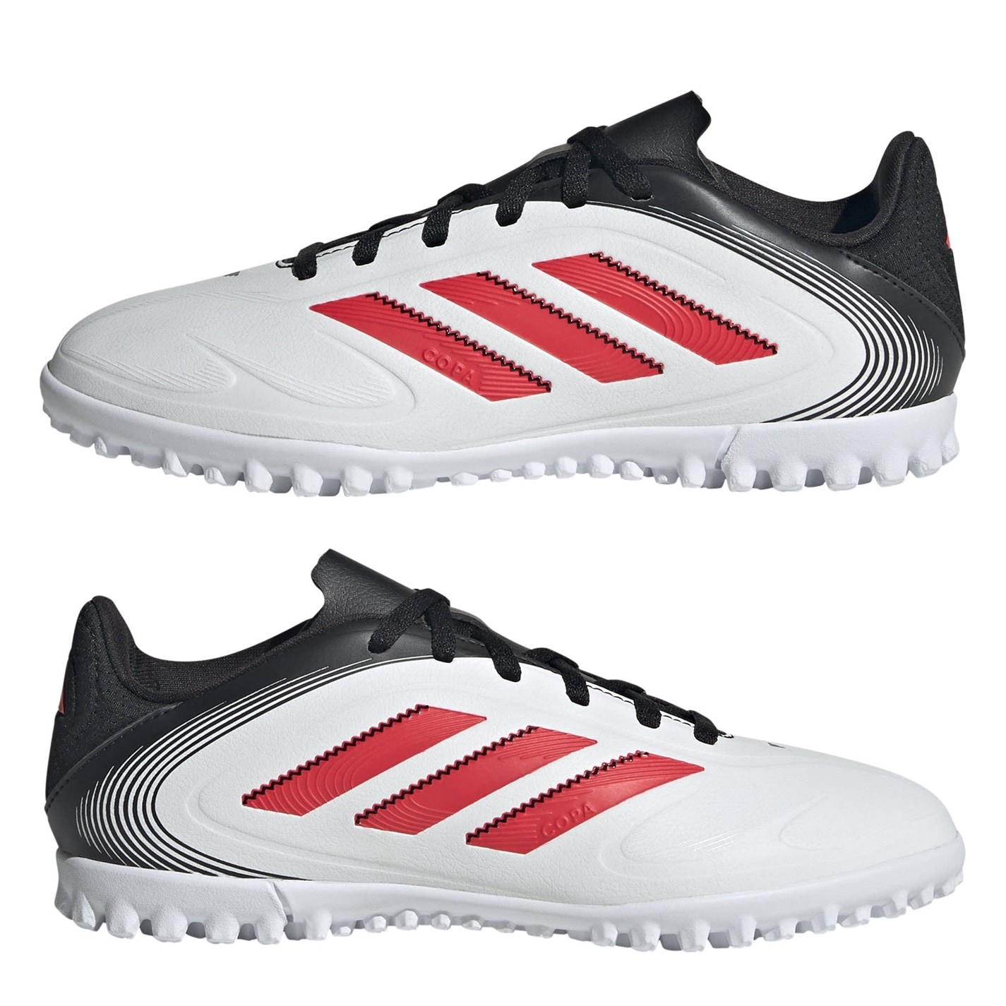 Gheata Minge Fotbal Pantof Sport Gazon Sintetic adidas Copa Pure 3 Club Astro copil