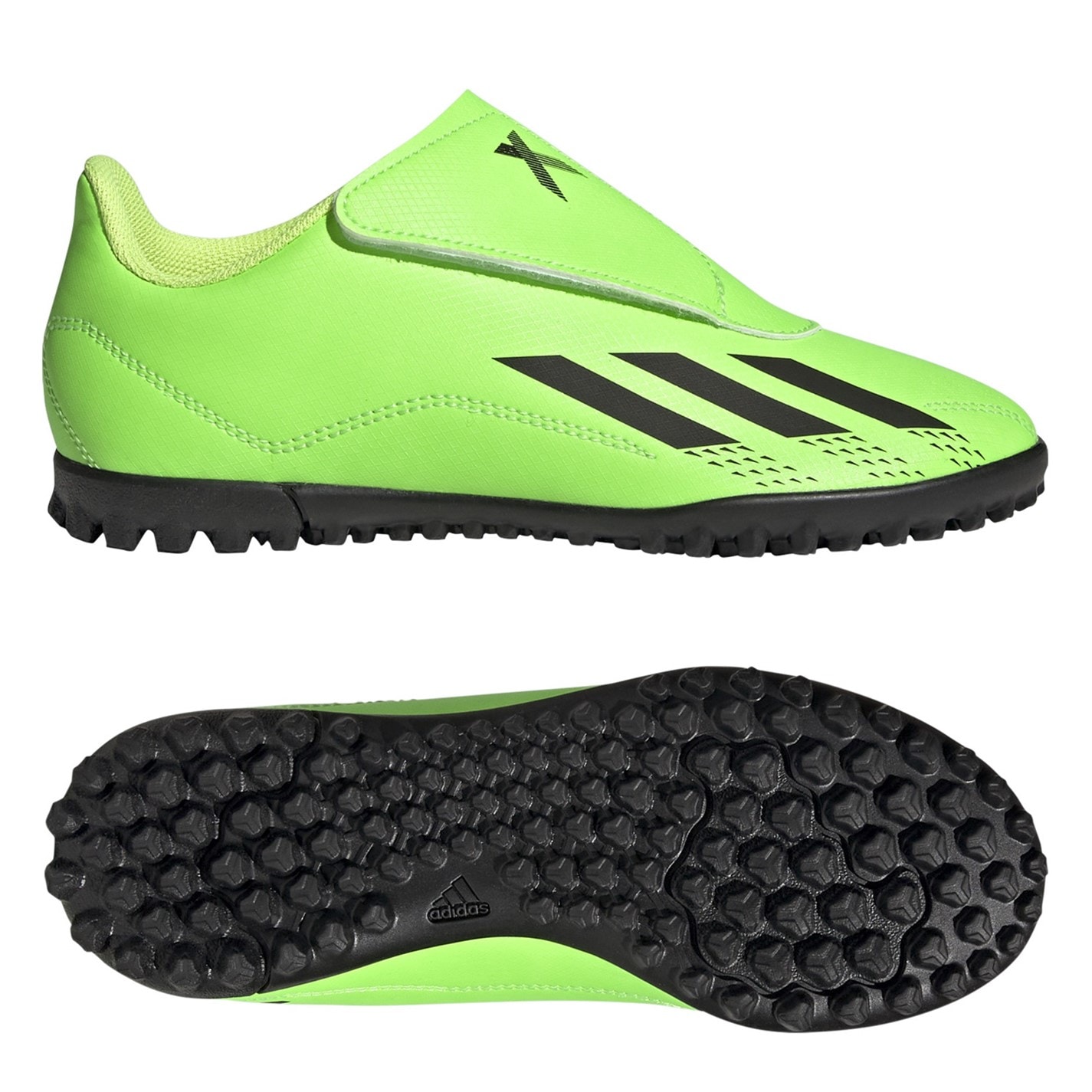 Gheata Minge Fotbal Pantof Sport Gazon Sintetic adidas X Speedportal.4 Velcro Astro copil