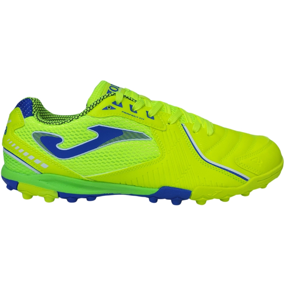 Gheata Minge Fotbal Pantof Sport Gazon Sintetic Joma Dribling 2409 lime fluor DRIW2409TF