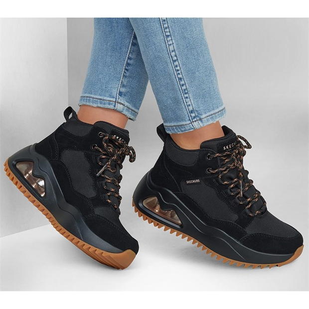 Gheata Skechers Nylon & Suede Fashion High Top Hiking dama