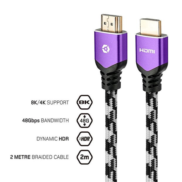 Gioteck Gioteck 8K HDMI Cable for PS5 and Xbox Series X/S