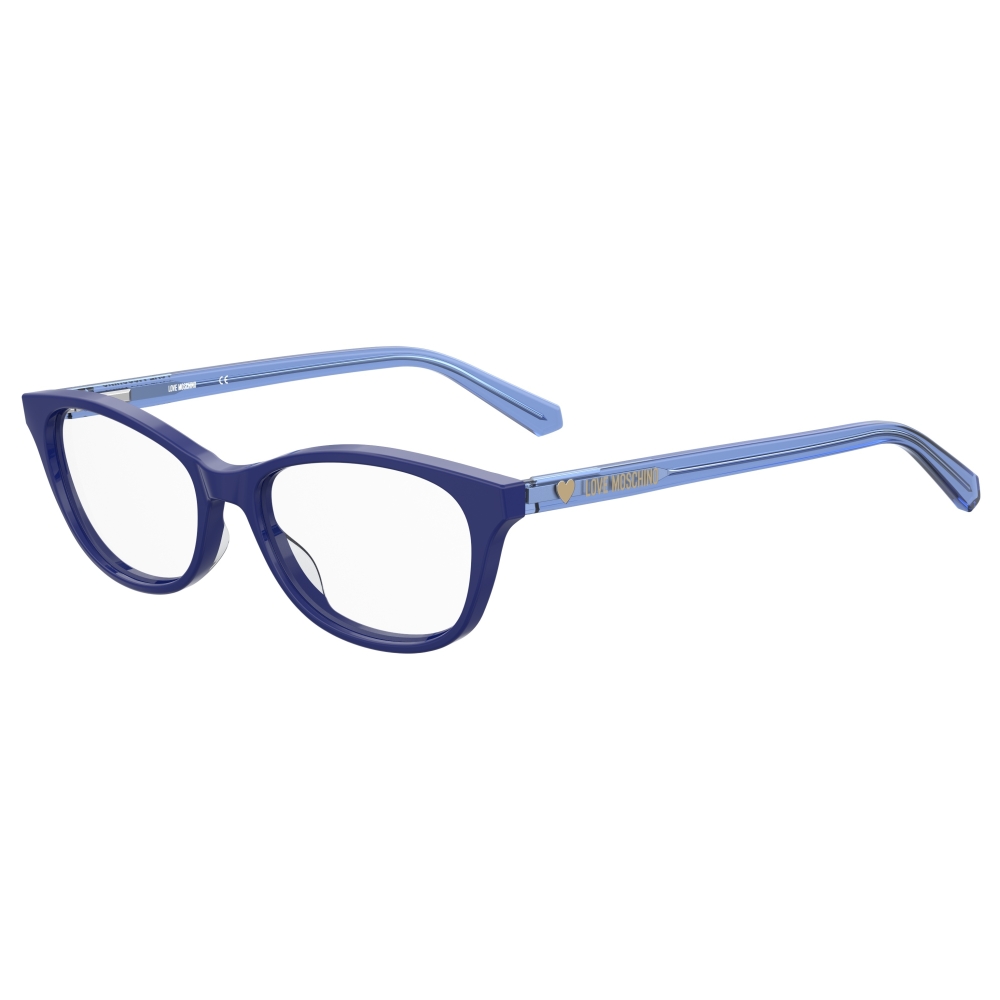 Ochelari de vedere (7-10) LOVE MOSCHINO MOL544-TN-PJP pentru Bebelusi albastru