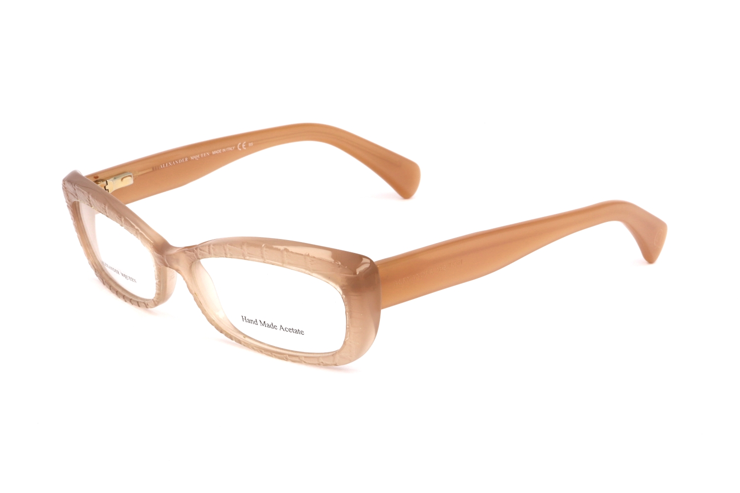 Ochelari de vedere ALEXANDER MCQUEEN AMQ4203K6Z pentru Femei bej deschis maro