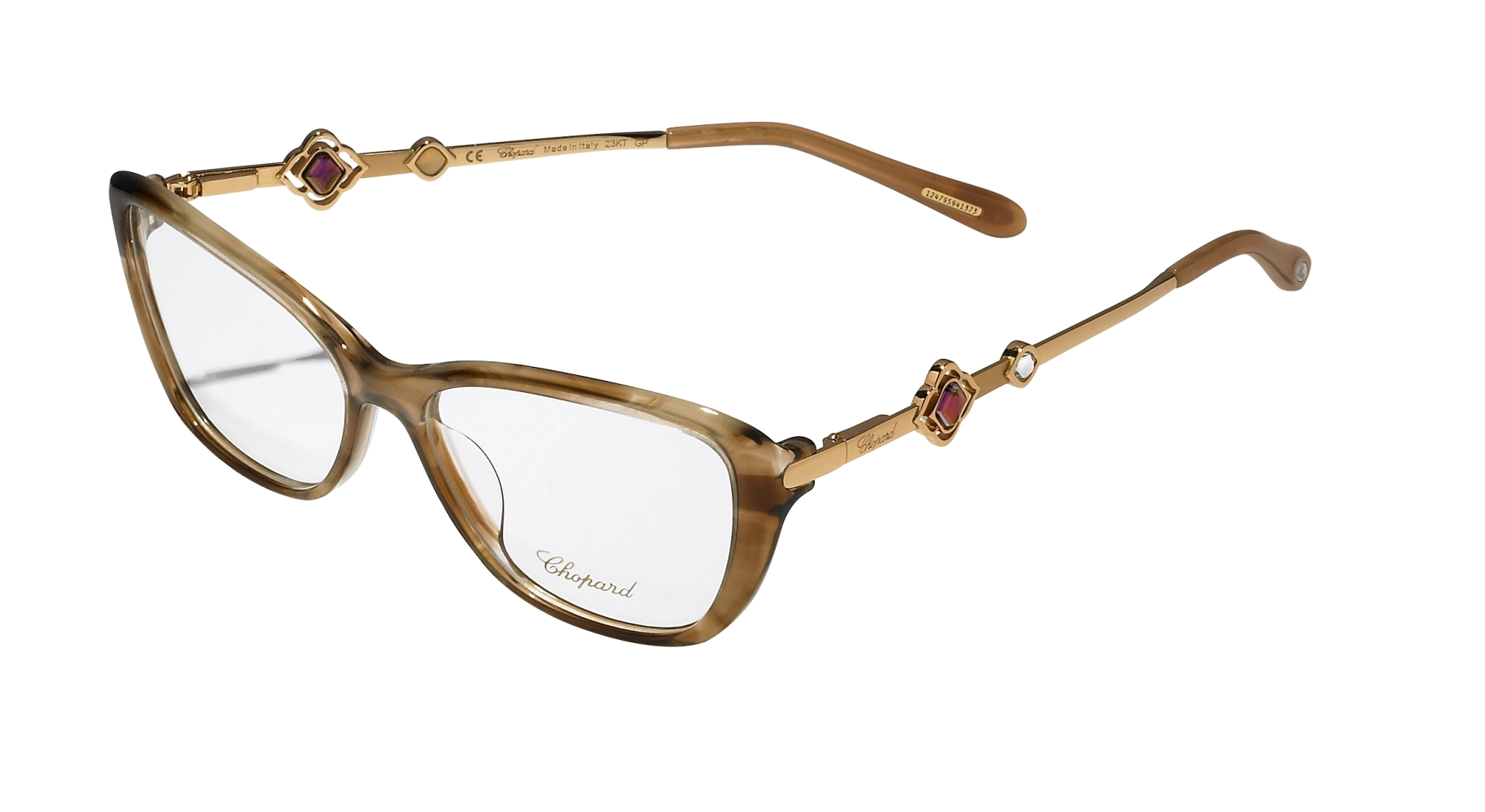 Ochelari de vedere CHOPARD VCH224S540GGU pentru Femei maro