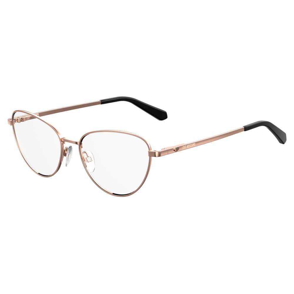 Ochelari de vedere LOVE MOSCHINO MOL551-DDB pentru Femei auriu copp