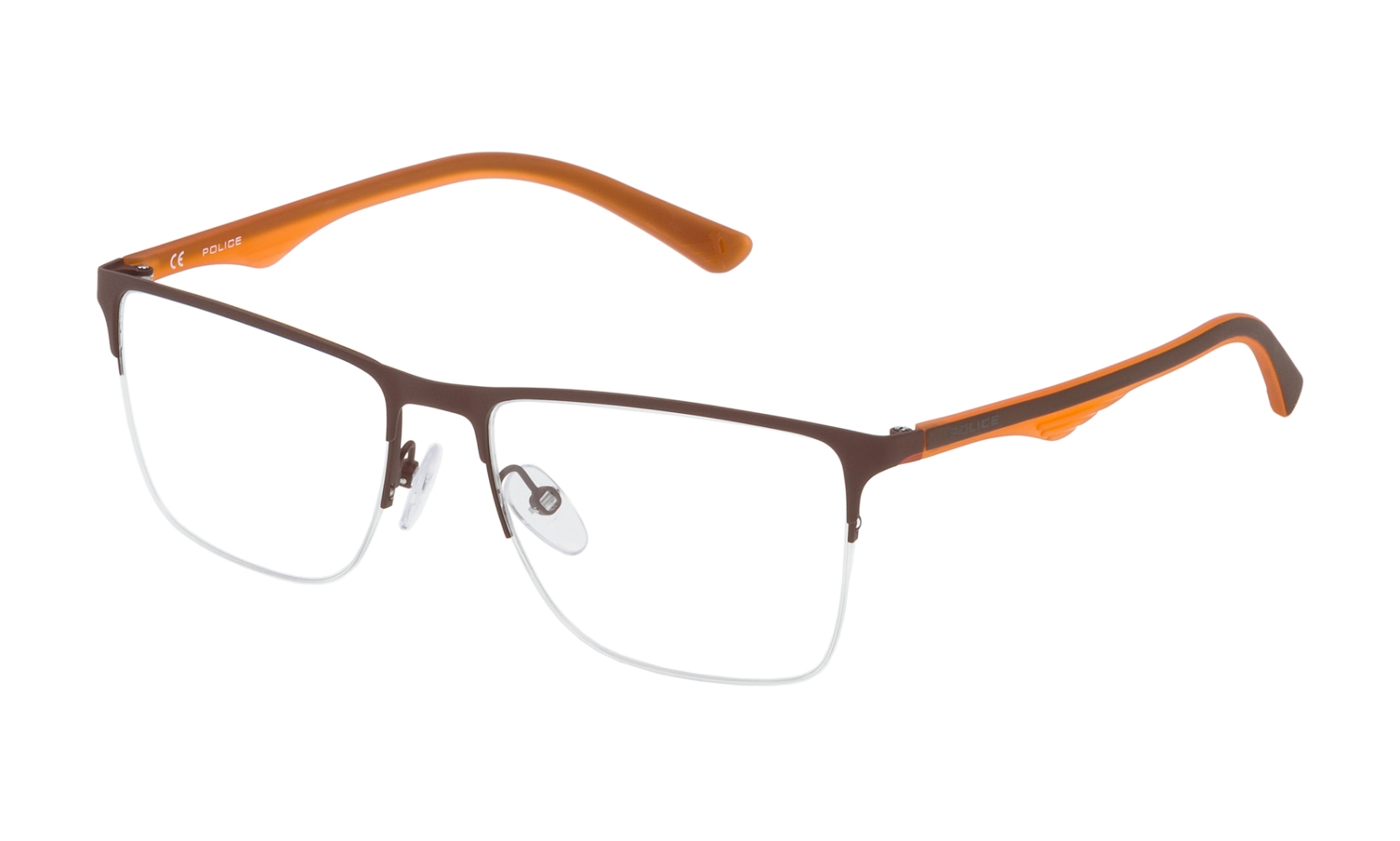 Ochelari de vedere MAN POLICE VPL398-53090L maro