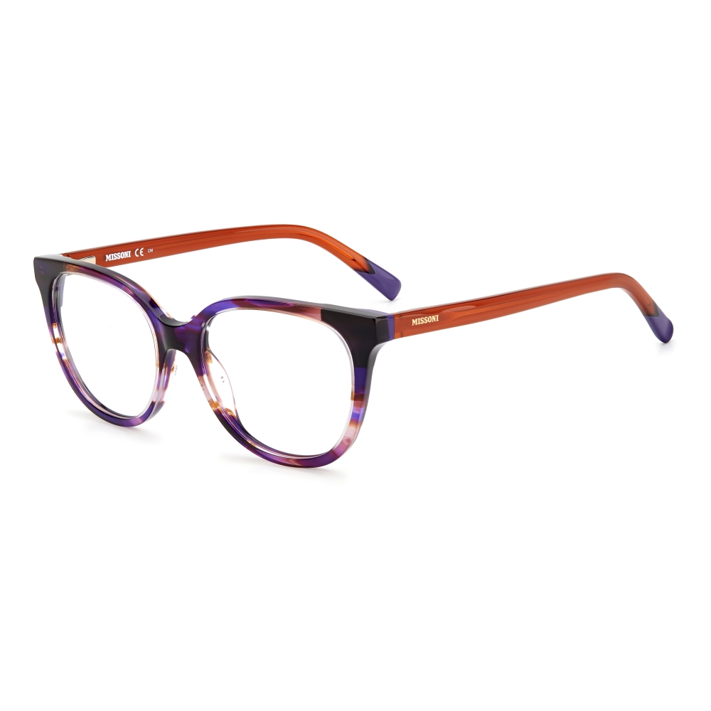 Ochelari de vedere MISSONI MIS-0100-L7W pentru Femei violet maro horn