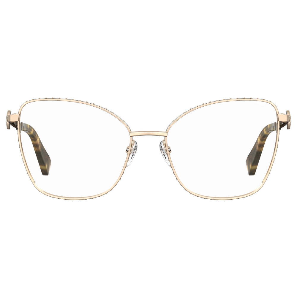 Ochelari de vedere MOSCHINO MOS587-RHL pentru Femei auriu maro