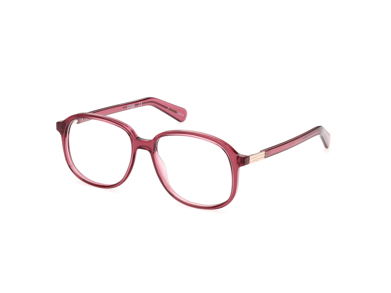 Ochelari de vedere Unisex GUESS GU8255-53071 visiniu