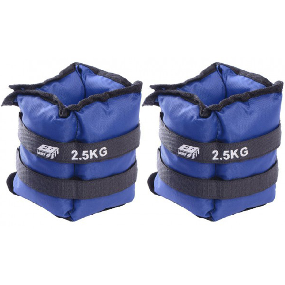 Weights for arms and legs EB FIT 2x2.5 kg blue 1006635