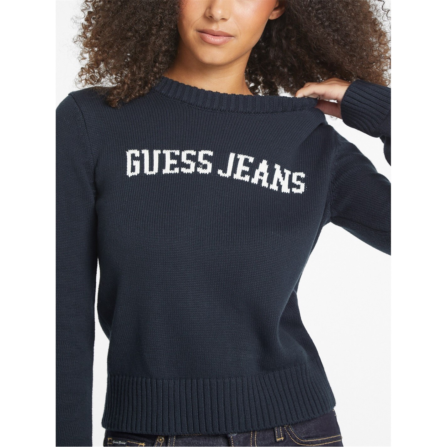 Guess Guess Intarsia Knit Ld44