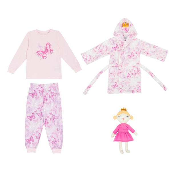 Pijama Miso Fairy 4 Piece Dressing Gown Set fetita