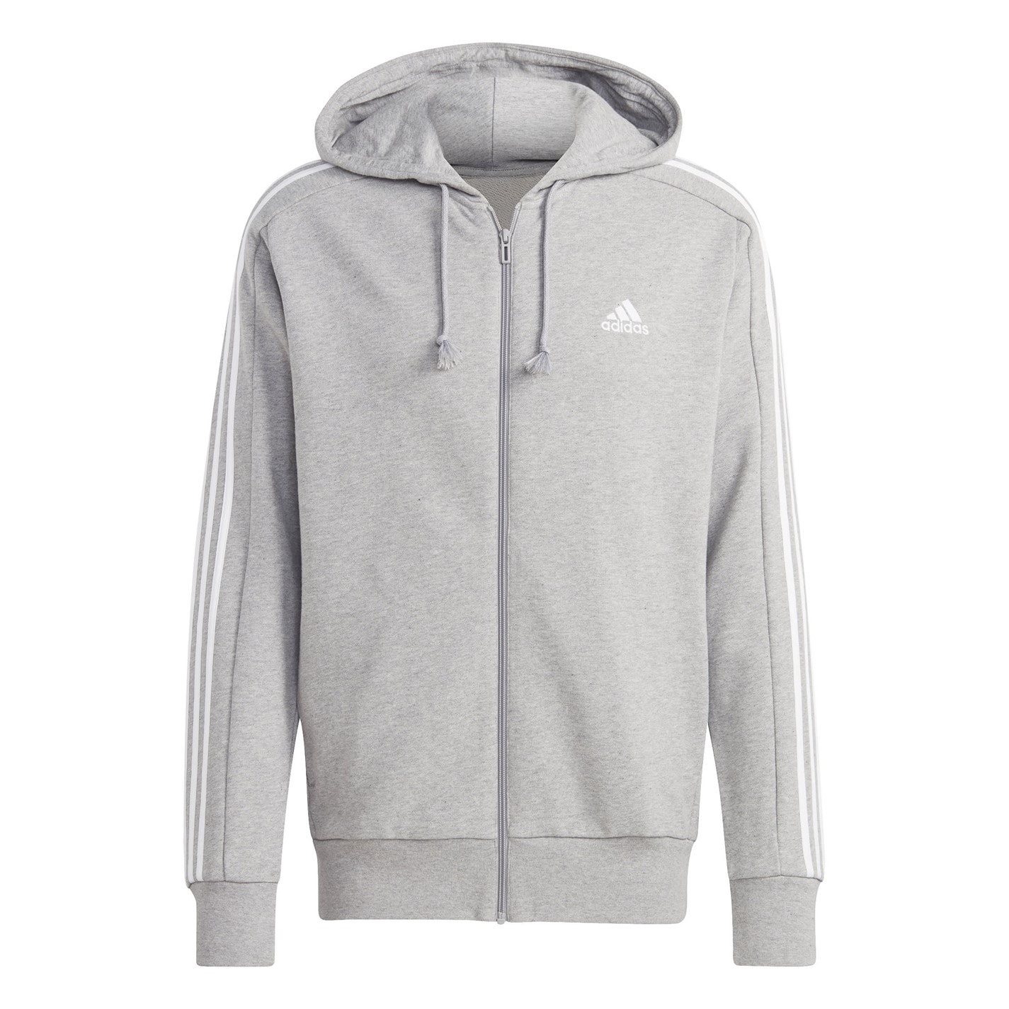 Hanorac adidas Essentials French Terry 3-Stripes Zip barbat