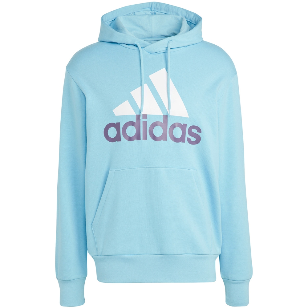 Hanorac Men's adidas Essentials French Terry Big Logo light blue IJ8588