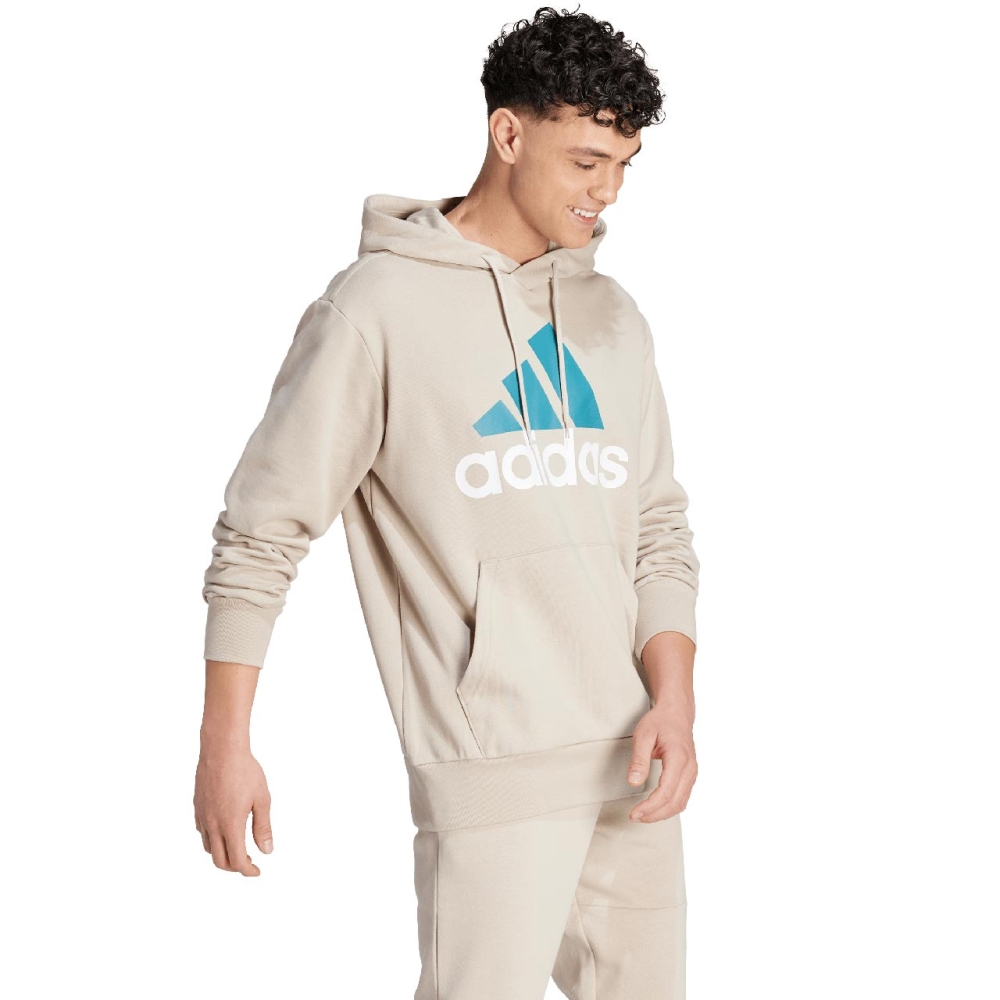 Hanorac Adidas Essentials French Terry Big Logo Men's Beige IJ8584