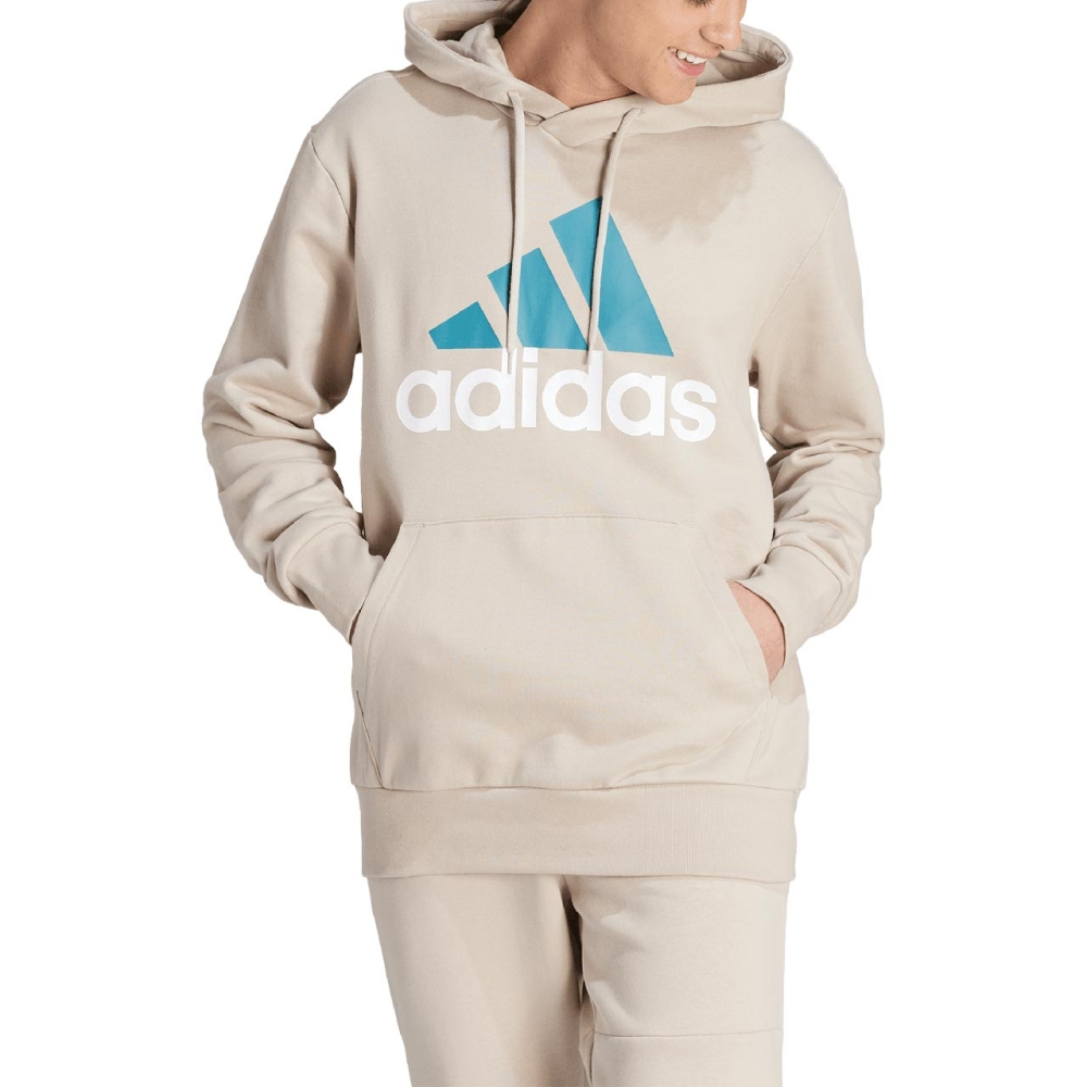 Hanorac Adidas Essentials French Terry Big Logo Men's Beige IJ8584