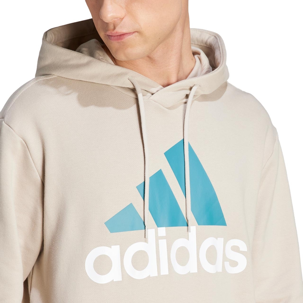 Hanorac Adidas Essentials French Terry Big Logo Men's Beige IJ8584