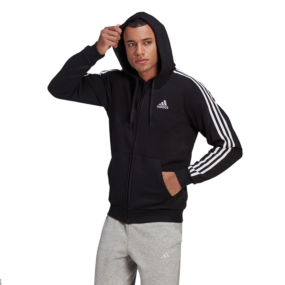 Hanorac Men's Adidas
Essentials Full-Zip black GK9051 Adidas