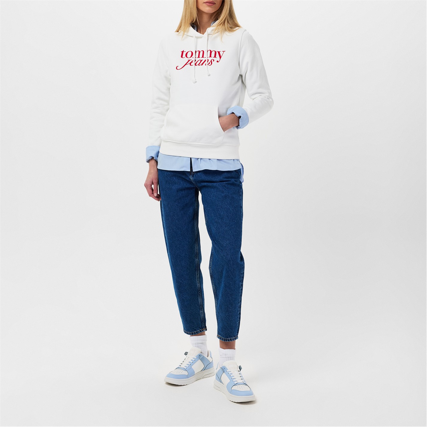 Hanorac Blug Tommy Essential Logo Tommy Jeans