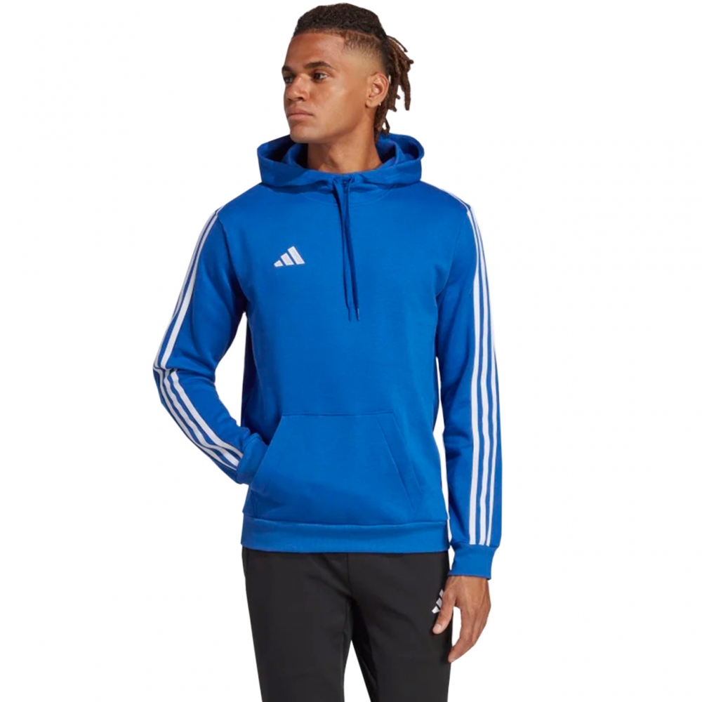 Hanorac Bluza meska adidas Tiro 23 League Sweat niebieska IC7858